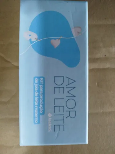 Kit para produção de jóia de leite materno