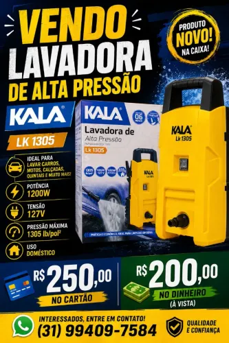 Lavadora de Alta Pressão