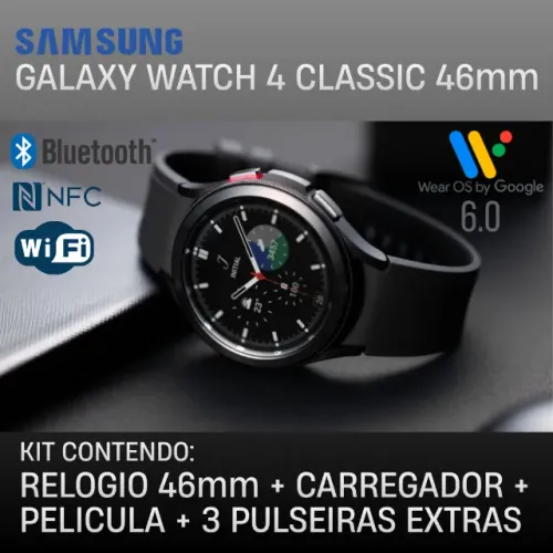 Relógio Smartwatch Galaxy Watch 4 Classic 46mm