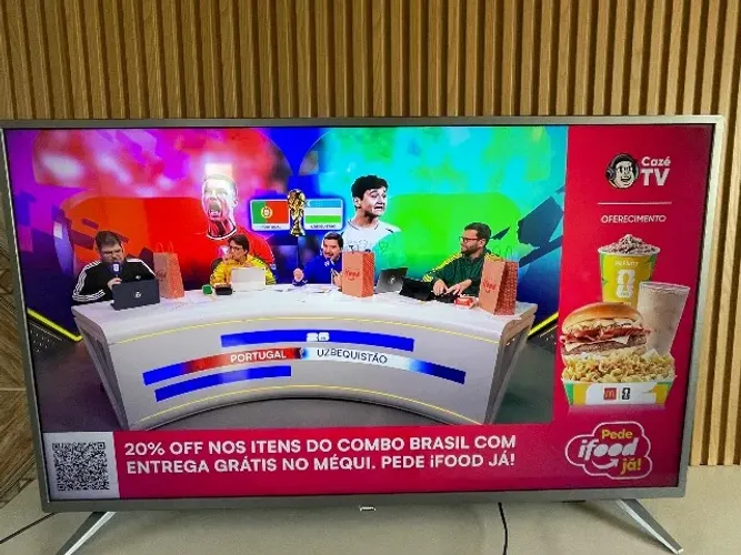 Smart TV Philips 50" 4K UHD - Perfeito Estado