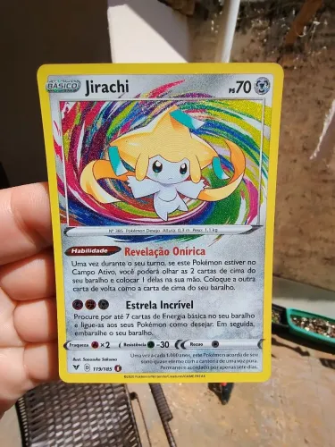 Carta Pokémon Jirachi Amazing Rare Original