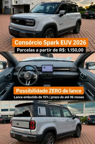 Chevrolet Spark EUV Elétrico 2026