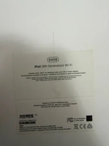 Tablet iPad 9