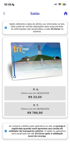 Cartão Tri