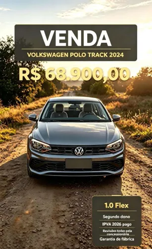 Volkswagen Polo Track 1.0 Flex 12V 5P 2024
