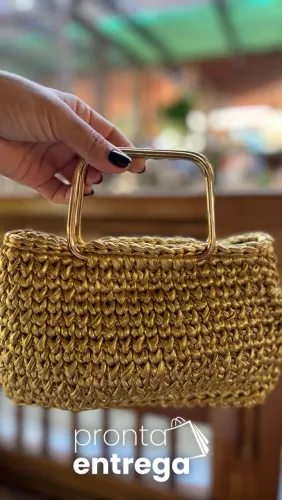 Bolsa de Crochê 