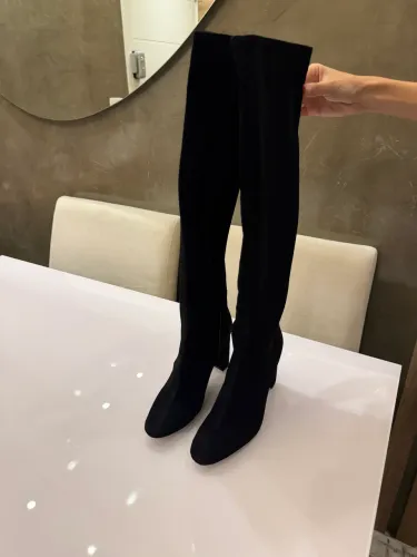 Bota Uza Shoes Salto Alto Shammy