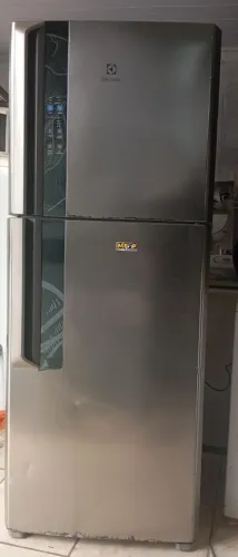 Geladeira Frost Free Inox Electrolux 431L