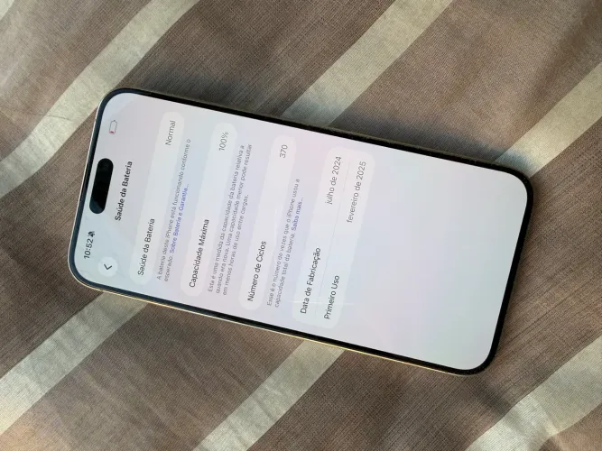 iPhone 15 Pro Max 256 MUITO NOVO