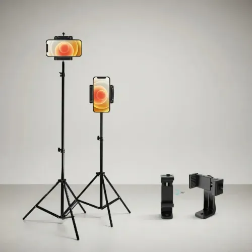 Tripé de luz para estúdio fotográfico e filmagens com 2 metros Novo