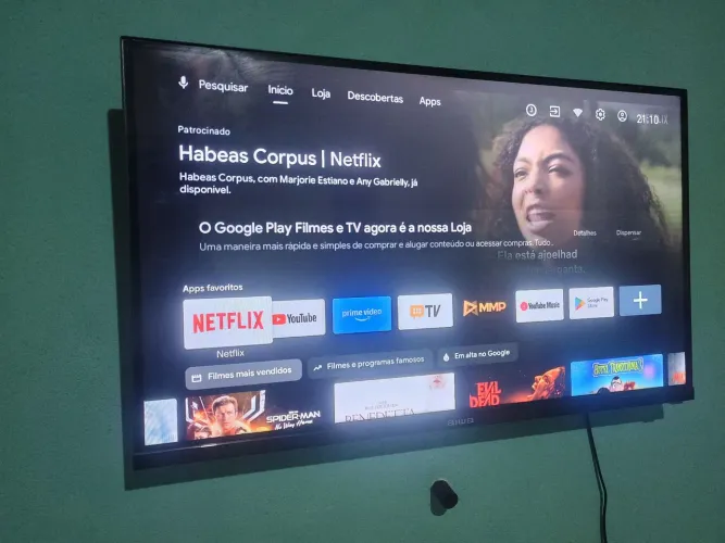 Vende - se ou troca smart tv Aiwa 32 comando de voz