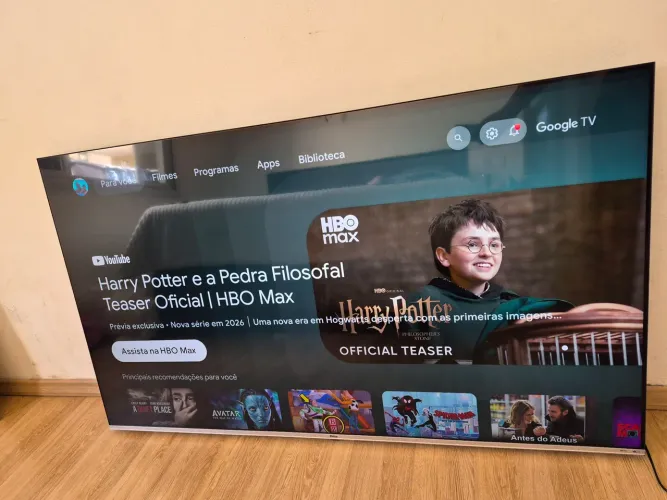 TV SMART PHILCO 60" 4K - Borda Infinita - Android TV - Perfeita Copa - Entrego Hoje