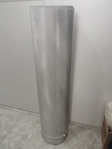 Tela Alumínio antinsentos sob medida <br>3x5  0,60c: 1,00