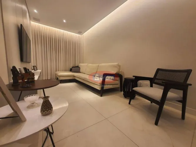 Apartamento com 2 dormitórios à venda, 133 m² por R$ 945.000,00 - Ponta da Praia - Santos/