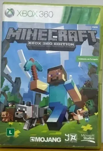 Jogo Minecraft Xbox 360 Edition Original Mídia Física