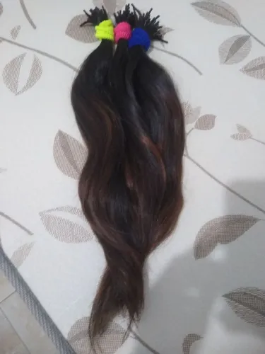 Mega hair cabelo humano 50 cm ondulado