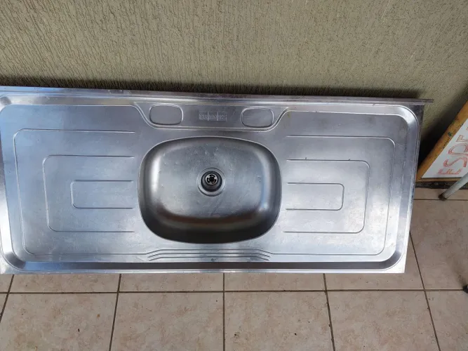 Pia de lavar louças de inox