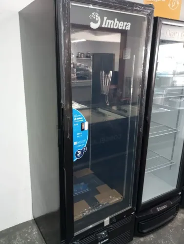 NZ. Freezer vertical porta de vidro com desembaçador 570 litros IMBERA 