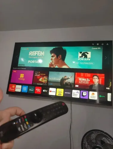 Smart tv LG de 65 polegadas 4k