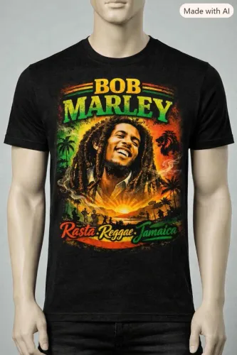 Camisa Coleção reggae Bob Marley 