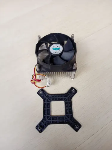 Cooler ventilador soquete 775 Intel para processador 