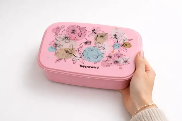 Tupperware Basic Line (Indiana) Disponível na Cor Rosa  