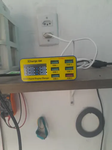 Usb charge 6 portas!