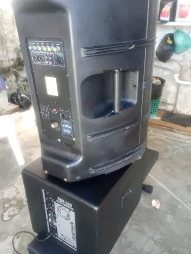 Par de caixa de som profissional 