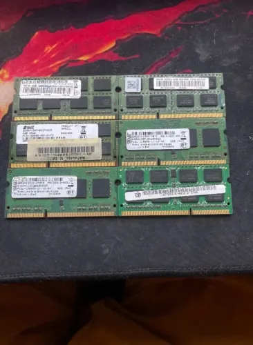 Memória ram ddr3 4gb notebook
