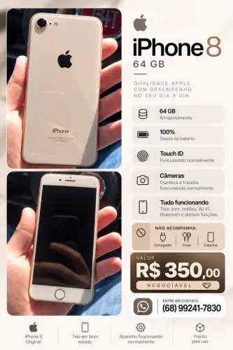 iPhone 8 branco