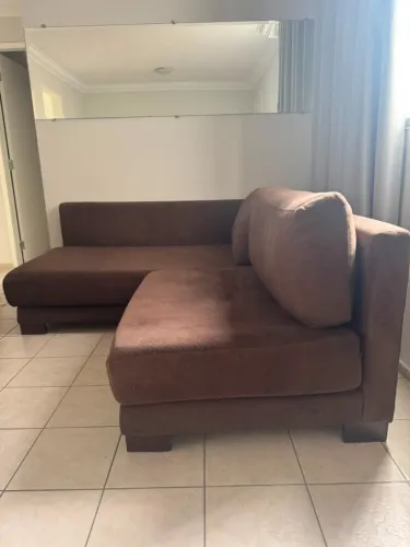 Sofa em L 3 lugares