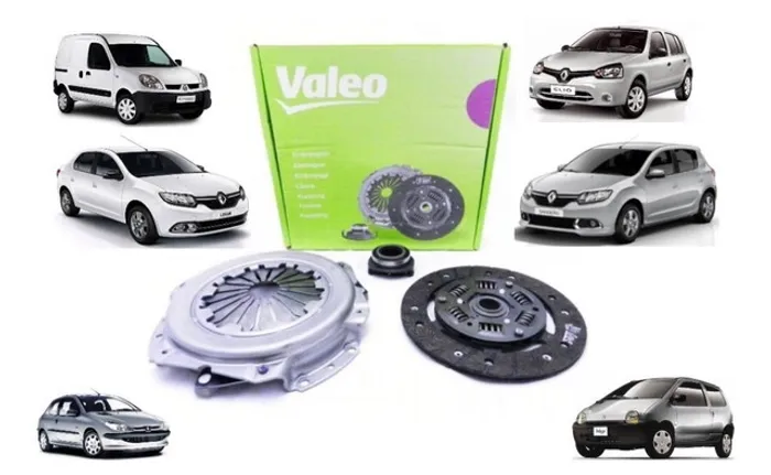 Kit Embreagem 206 Clio Kangoo Logan Sandero Twingo 1.0