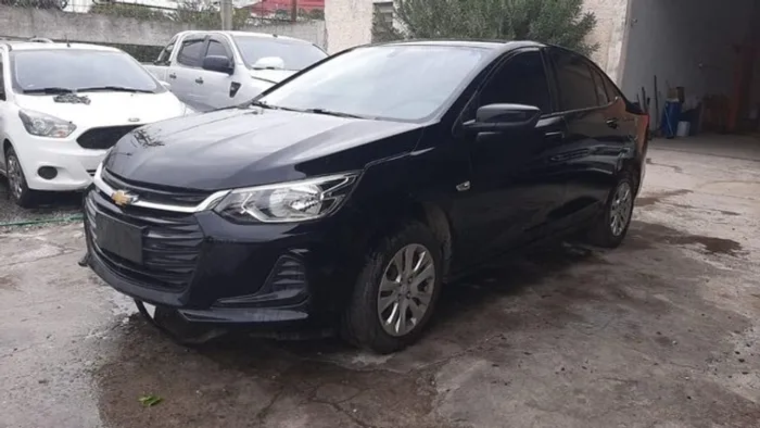 GM Onix Plus 1.0 Turbo 2020 Cambio Mecanica Farol Capo Motor Airbag Suspensão Porta Sucata