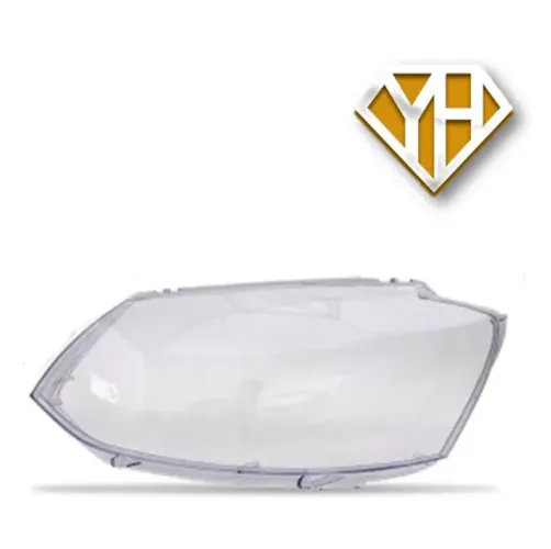 Lente Farol Principal Esq. Volkswagen Fox/CrossFox/SpaceFox Foco Duplo Yh 2010/2014