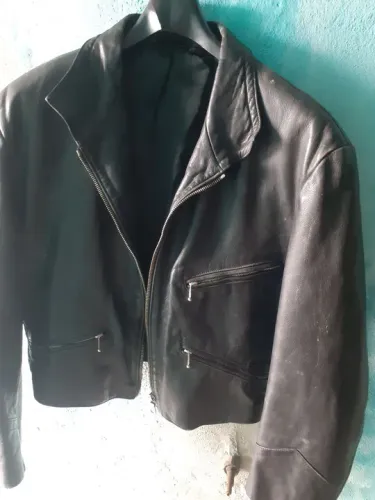 Jaqueta de Couro feminina