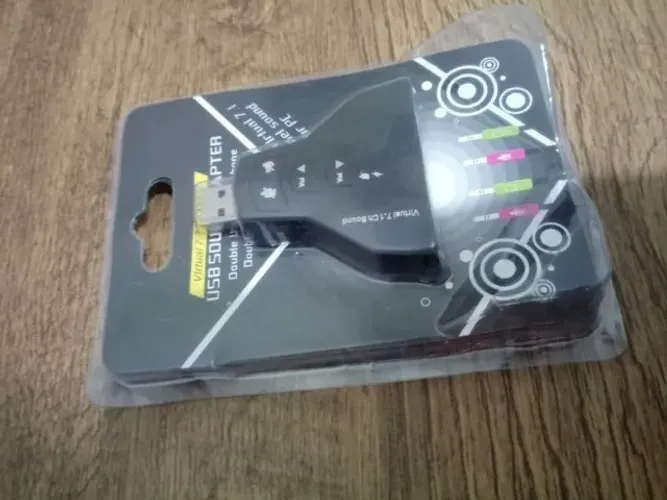 Placa de som usb [novo]