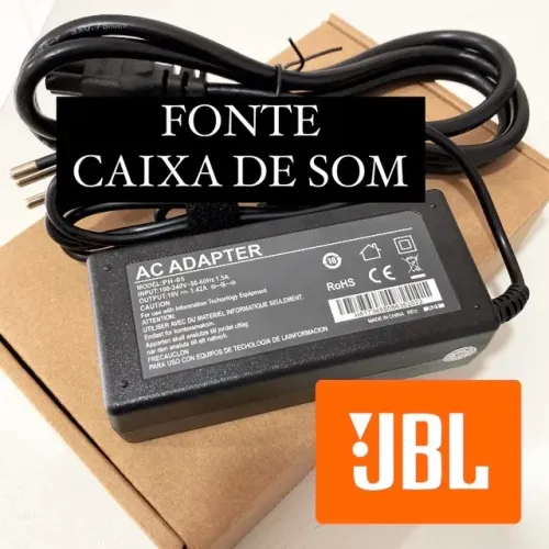 Carregador para caixa de som JBL - Novo e na Caixa!