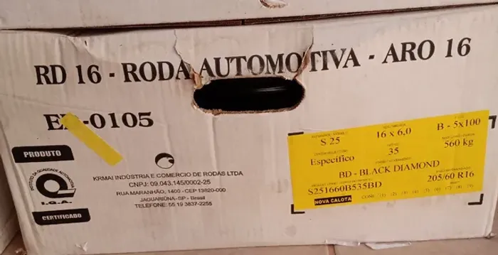 Jogo de Rodas + Calotas (Originais T-Cross)