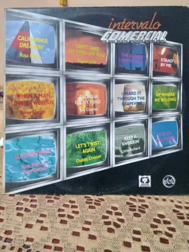 Lp disco de vinil Intervalo Comercial trilhas internacionais
