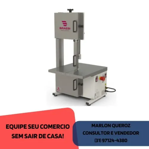 Serra Fita de Mesa Braesi Inox Nova