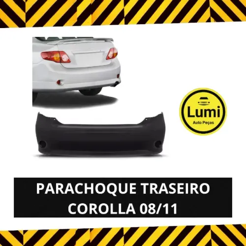 Parachoque Corolla 08/11 - NOVO!!