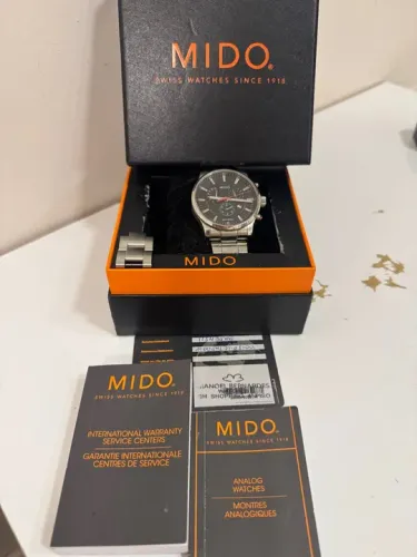 Relógio Mido Multifort Cronógrafo - usado 