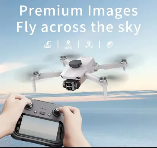 DRONE NOVO GPS SMART CONTROLE DIST ATE 2 KM 