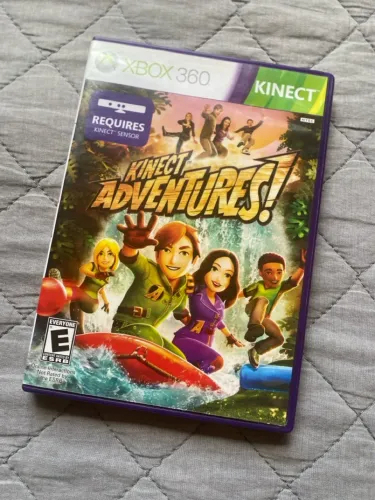Jogo Original de Xbox 360 Kinect Adventures