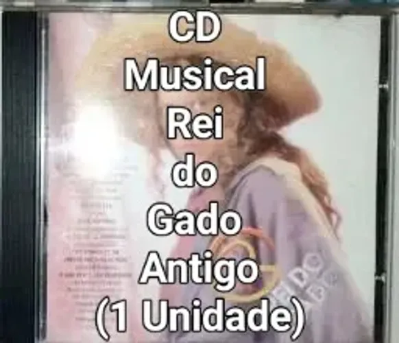CD Musical Rei do Gado Antigo