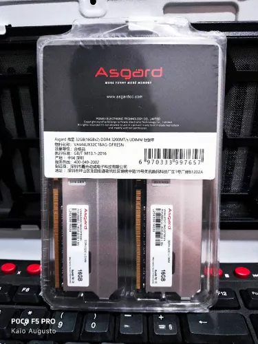 Memória RAM 32GB (2x16gb) Asgard / NOVA