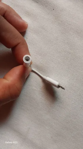 Adaptador para fone de ouvido/ Carregador original Apple/ Adaptador de carregador. 