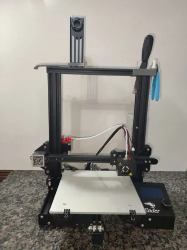 Impressora 3D Creality Ender 3 V1 - Extrusora de Alumínio + Mesa de Vidro e Original