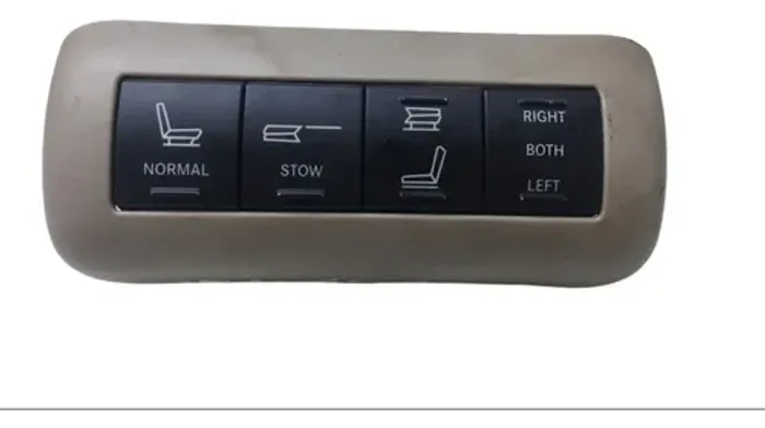 Comando Ajuste Banco Traseiro Town Country 2012