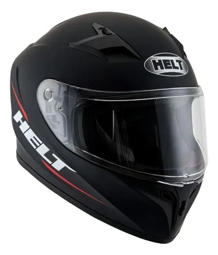 Capacete HELT Polar Preto Fosco (Tamanhos: 58,60 e 62)
